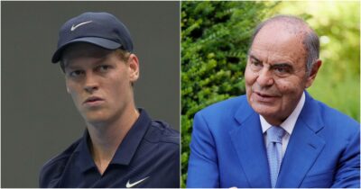 Copertina di “Lo tifo, ma deve giocare la Coppa Davis”: Vespa torna ancora su Sinner. E l’azzurro firma una bandiera: “A Bruno, con affetto”