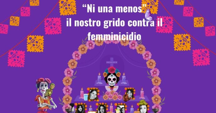 Cagliari, gli “altares de muertos” messicani e i simboli della Sardegna per ricordare le vittime di femminicidio