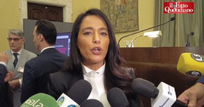 Copertina di Jebreal: “Uno scandalo il membro del Garante della privacy nella sede di FdI, multa a Report oscena”