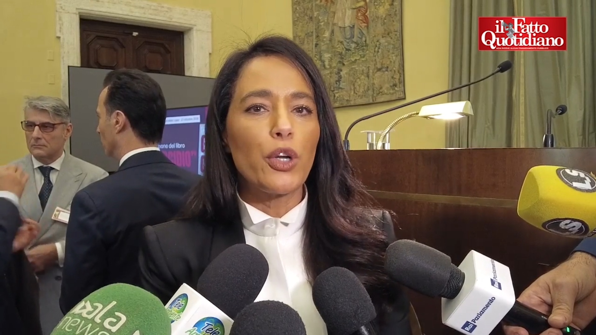 Jebreal: “Uno scandalo il membro del Garante della privacy nella sede di FdI, multa a Report oscena” Jebreal: “Uno scandalo il membro del Garante della privacy nella sede di FdI, multa a Report oscena”