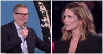 Copertina di “Vedi, dicono che non ti faccio parlare, invece lei si consuma la voce”, “Loro dicono che m’interrompi”: la frecciata di Filippa Lagerback a Fabio Fazio