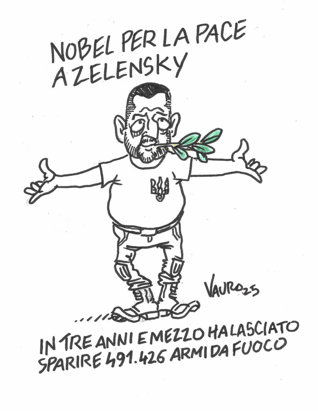 La vignetta di Vauro