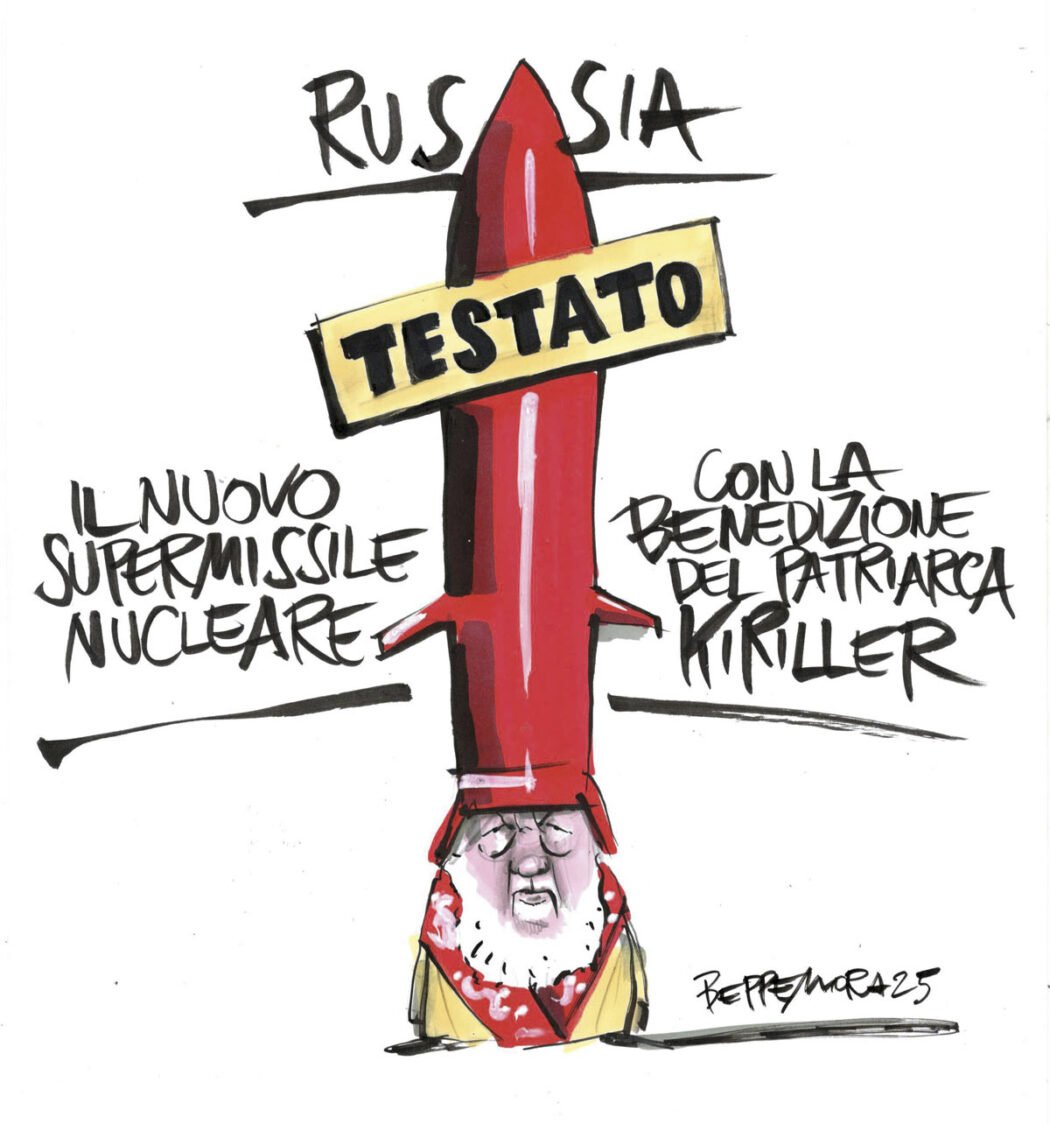 La vignetta di Beppe Mora