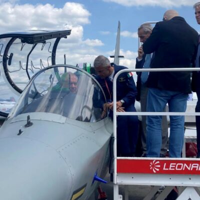 Copertina di Bombe in Palestina dagli F-15 con pezzi forniti da Leonardo