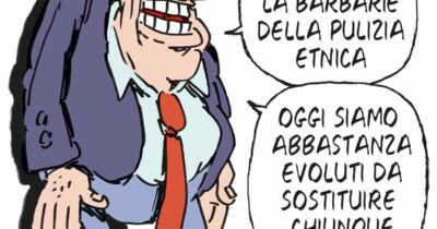 Copertina di La vignetta di Franzaroli