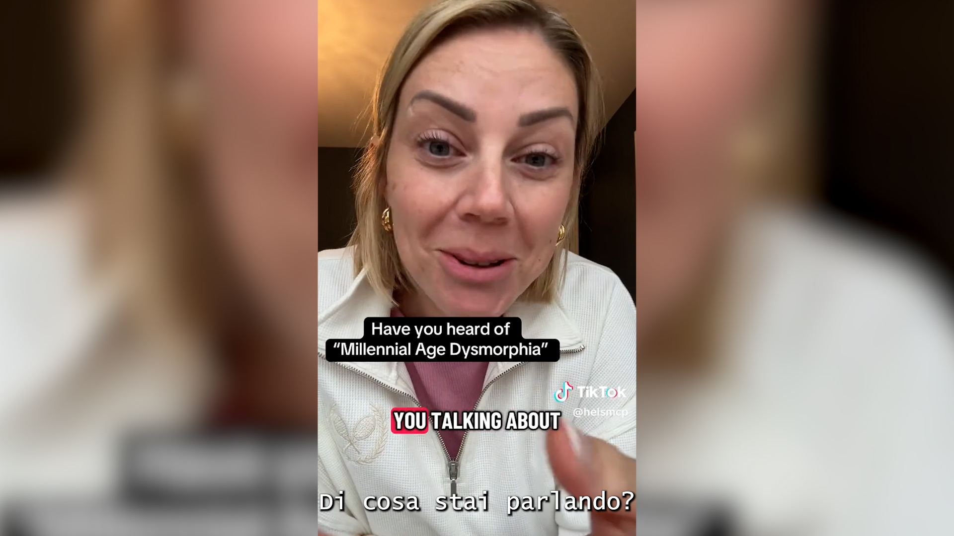 sono convinta di non invecchiare di essere sempre figa e giovane ma ho fatto un post e chiesto 8216quanti anni mi date8217 la risposta mi ha scioccata lo sfogo di una tiktoker da Ilfattoquotidiano.it sono convinta di non invecchiare di essere sempre figa e giovane ma ho fatto un post e chiesto 8216quanti anni mi date8217 la risposta mi ha scioccata lo sfogo di una tiktoker