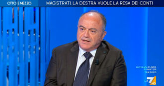 Gratteri a La7: “Il governo sta demolendo il codice di procedura penale pur di non farci arrivare ai colletti bianchi”