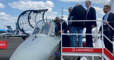 Copertina di Bombs in Palestine dropped from F-15s with components supplied by Leonardo