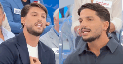 Copertina di Uomini e Donne, resa dei conti tra Ciro e Gianmarco ma Martina non si presenta al confronto: “La sua famiglia non vuole”