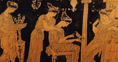 Copertina di Epitalami e versi d’amore da Lesbo a Costantinopoli (Traduzione di Stella Sacchini)