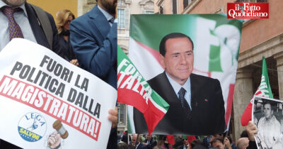 Copertina di Separazione delle carriere, la destra esulta nel segno di Berlusconi: “Se la riforma ridurrà i tempi dei processi? Domanda nociva”