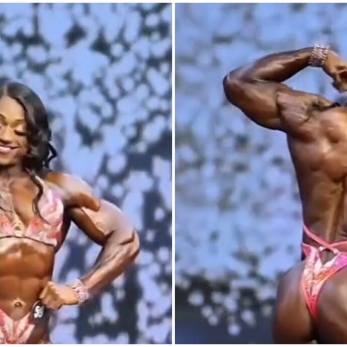 “Miss Olympia Andrea Shaw ha dei bicipiti più grandi e definiti di Mister Olympia Derek Lunsford”: le misure che dividono il mondo del bodybuilding