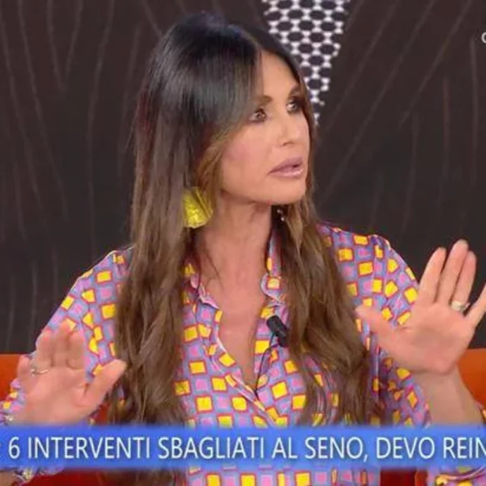 “La protesi al seno si è rigirata e sta uscendo dallo sterno, sono disperata. La situazione è disastrosa, dovrò essere operata per l’ottava volta”: il calvario di Arianna David