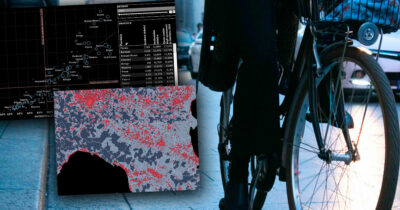 Copertina di La mappa italiana del rischio in bicicletta: più incidenti al Nord, più ciclisti morti al Sud – I dati dall’Atlante del Politecnico e le infografiche