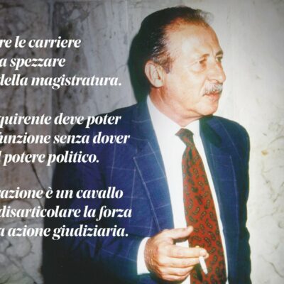 Copertina di Meloni si ispirava a Borsellino: con la separazione delle carriere l’ha tradito