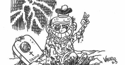 Copertina di La vignetta di Vauro