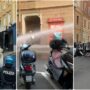 Copertina di Scontri tra Polizia e manifestanti al corteo antifascista contro Blocco studentesco e Casapound: tre manifestanti bloccati