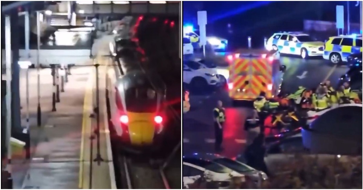 Dieci persone accoltellate su un treno per Londra: nove in pericolo di vita, due arresti. Indaga anche l’antiterrorismo. Testimone: “Sembrava uno scherzo” Dieci persone accoltellate su un treno per Londra: nove in pericolo di vita, due arresti. Indaga anche l’antiterrorismo. Testimone: “Sembrava uno scherzo”