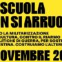 Copertina di Stop al corso dei prof contro la militarizzazione, gli organizzatori: “Nessun bavaglio, andiamo avanti”. Presìdi in 35 piazze