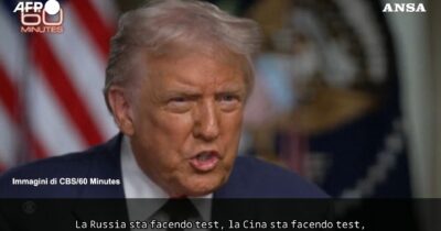 Copertina di Trump: “Test nucleari? Li stanno facendo tutti, manchiamo solo noi”. E su Maduro: “Ha i giorni contati” – Video