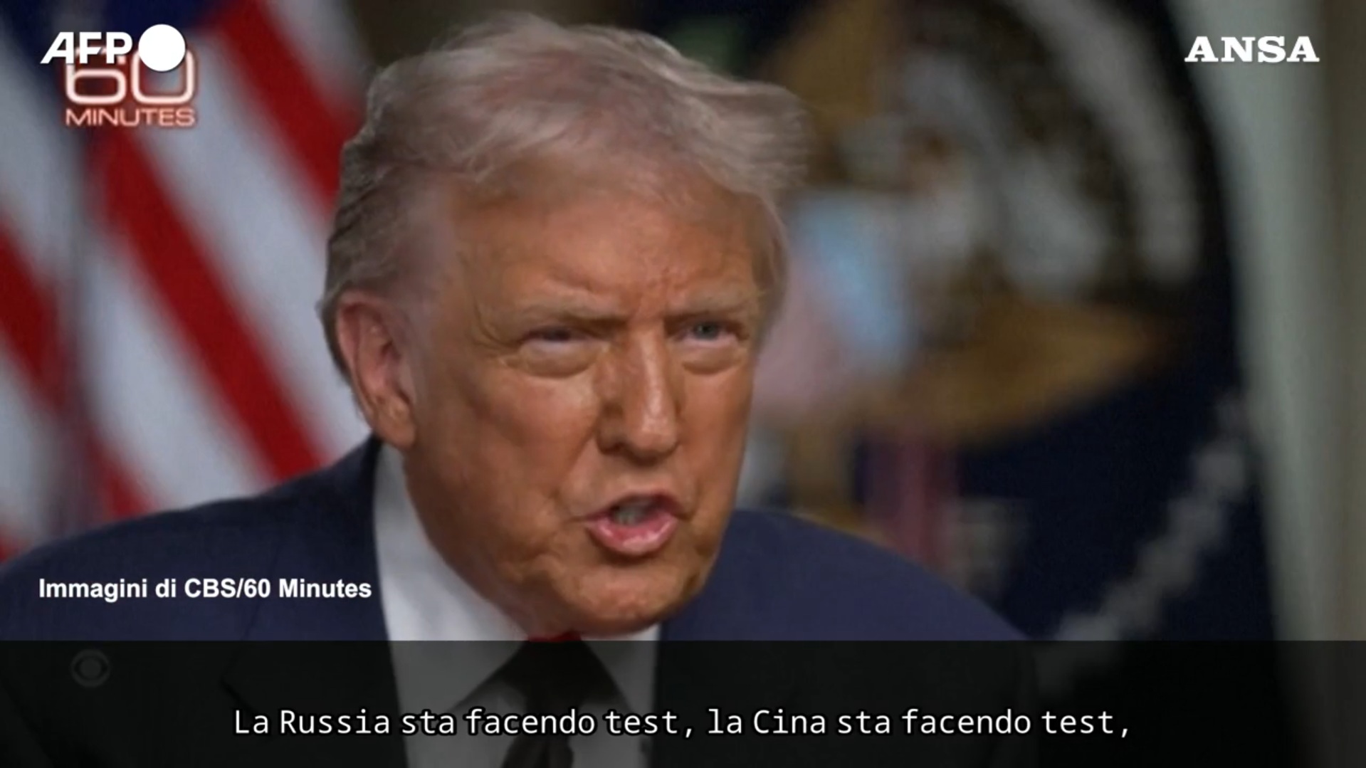 Trump: “Test nucleari? Li stanno facendo tutti, manchiamo solo noi”. E su Maduro: “Ha i giorni contati” – Video