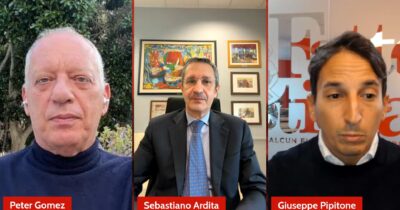 Copertina di Riforma della giustizia, ne parlano Peter Gomez, Sebastiano Ardita e Giuseppe Pipitone