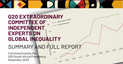 Copertina di L’1% si è preso tutto. Gli esperti indipendenti del G20 guidati da Stiglitz: “È tempo di riconoscere l’emergenza disuguaglianza”