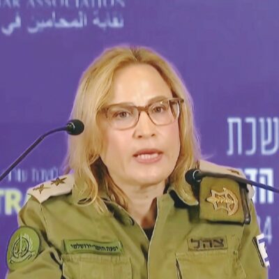 Copertina di Non solo pressioni all’avvocata dell’Idf: così Netanyahu fa fuori la magistratura