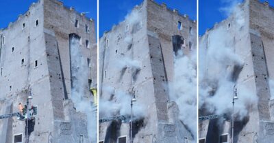 Copertina di Crollo ai Fori, i sospetti sul solaio: “Tolti i puntelli”