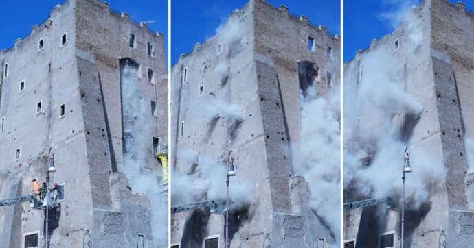 Crollo ai Fori, i sospetti sul solaio: “Tolti i puntelli”