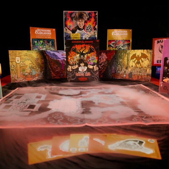 Dungeons & Dragons “Stranger Things: Welcome to the Hellfire Club” – una serie di avventure nella Greyhawkins di Eddie nel set dedicato alla serie Netflix