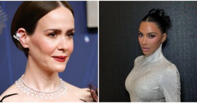 Copertina di “Stavo masticando, l’ho sputata per sbaglio e le è finita dritta nell’occhio”: l’incidente della “patatina volante” e la “palpatina” al sedere, cosa succede tra Sarah Paulson e Kim Kardashian