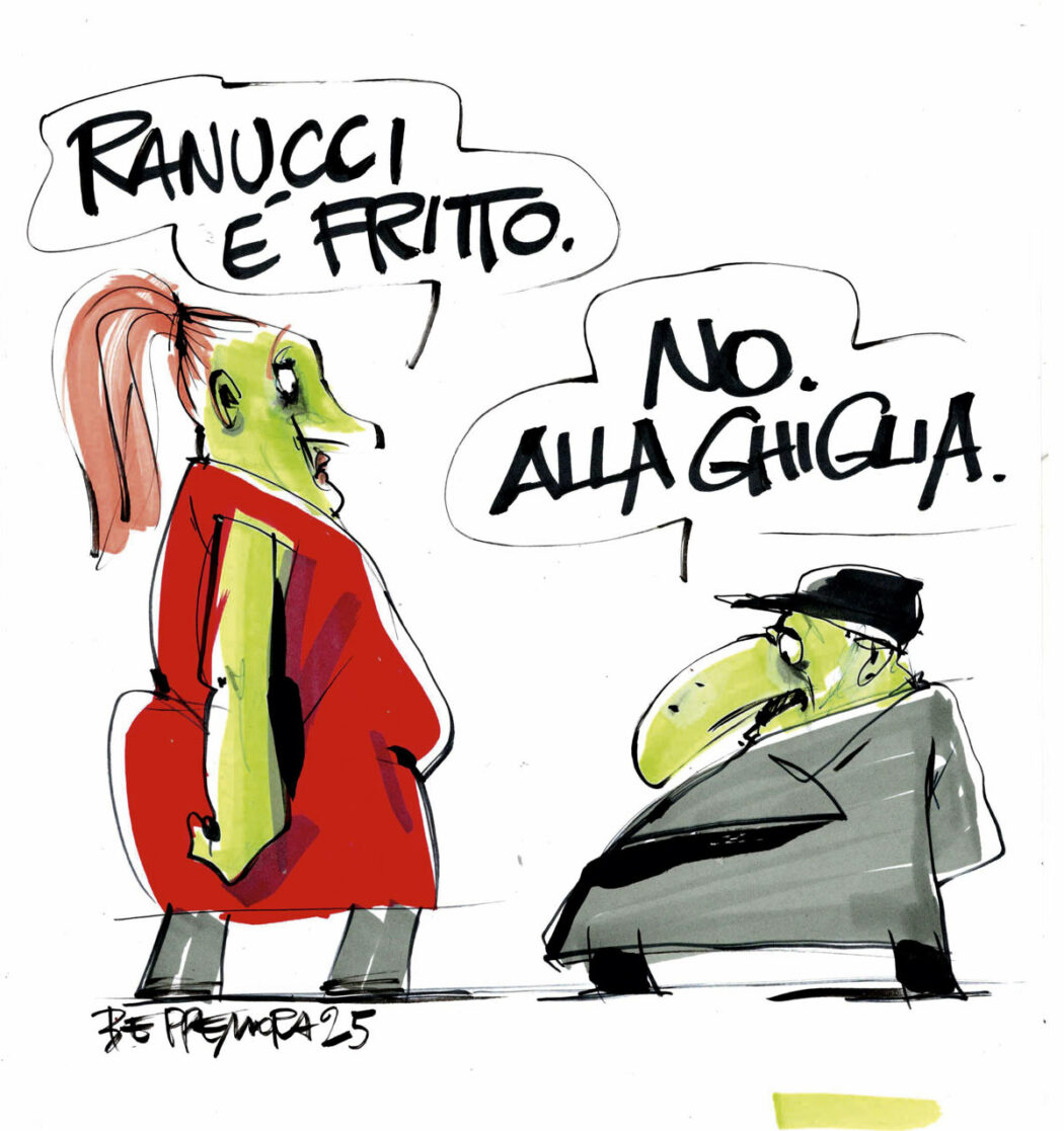 La vignetta di Beppe Mora