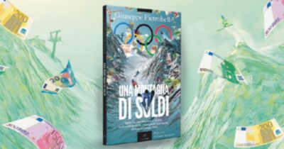 Copertina di “Una montagna di soldi”: oggi a Cortina Pietrobelli e Menardi