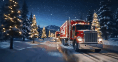 Copertina di Coca Cola l’ha fatto di nuovo! Lo spot di Natale 2025 è interamente realizzato con l’intelligenza artificiale