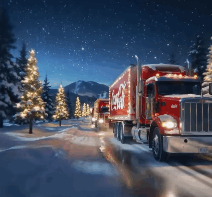 Coca Cola l’ha fatto di nuovo! Lo spot di Natale 2025 è interamente realizzato con l’intelligenza artificiale