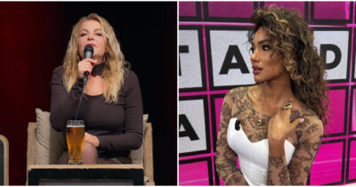 Copertina di “Ancora oggi vedo il presentatore e la bella ragazza che va a girare la lettera. Secondo me è una cosa anacronistica”: Claudia Gerini su Samira Lui