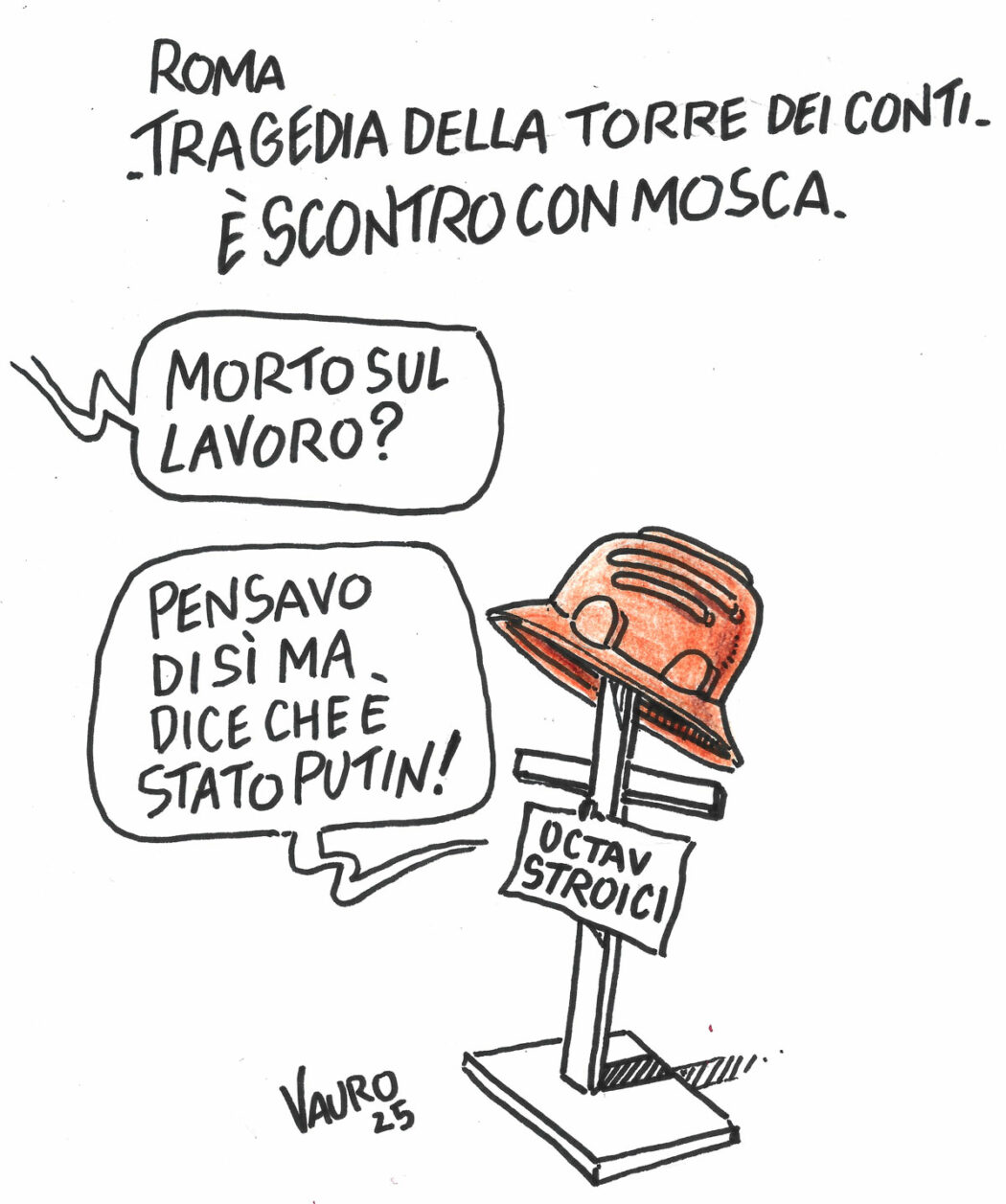 La vignetta di Vauro