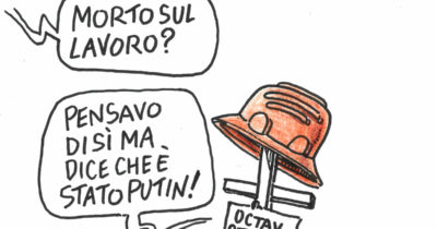 Copertina di La vignetta di Vauro
