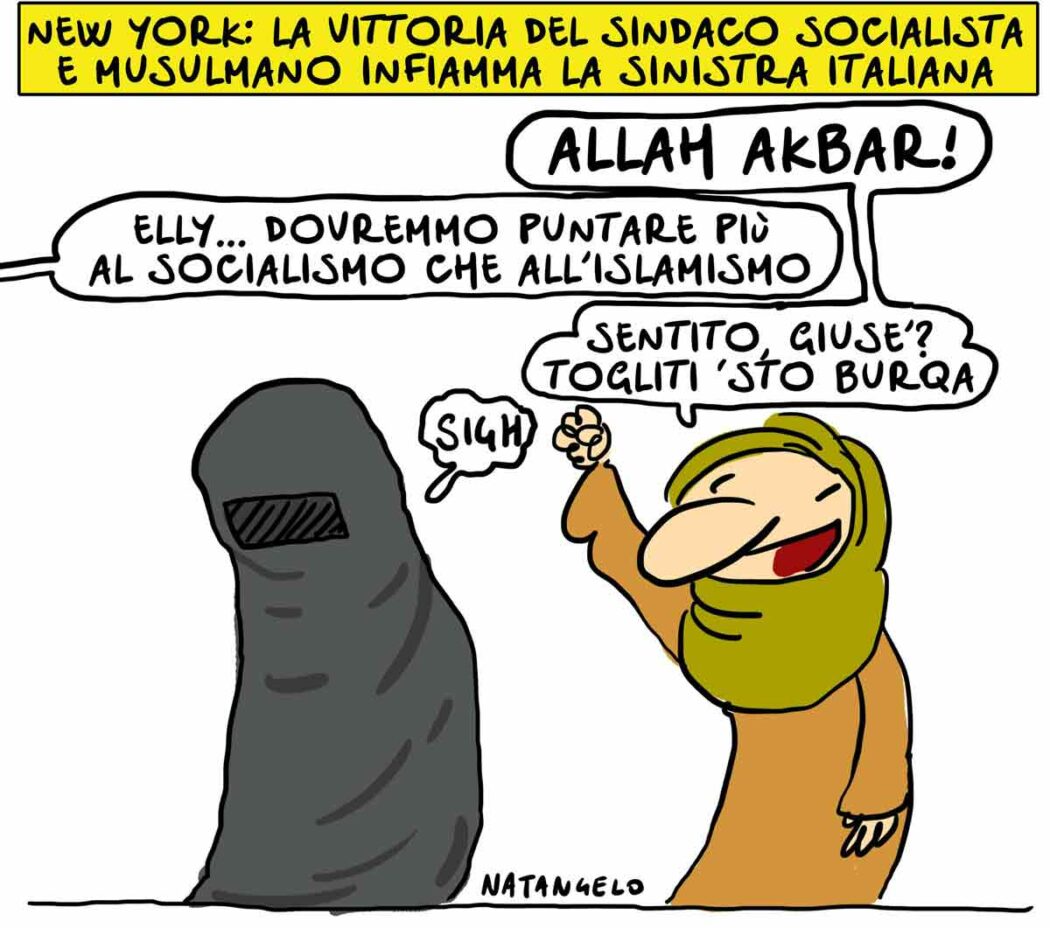 La vignetta di Natangelo