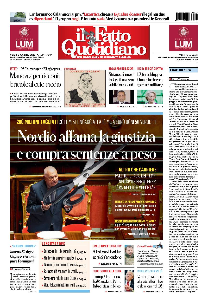 Copia del giorno de Il Fatto Quotidiano