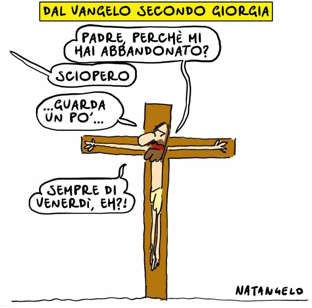 La vignetta di Natangelo