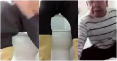 Copertina di “Lo sa che la sua telecamera è accesa?”: politico si cala i pantaloni e va in bagno durante la riunione, panico in diretta