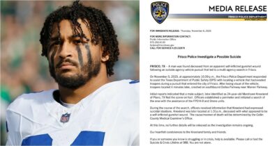 Copertina di Marshawn Kneeland si toglie la vita dopo un inseguimento della polizia: choc in Nfl. Alla famiglia aveva scritto: “La farò finita con tutto”