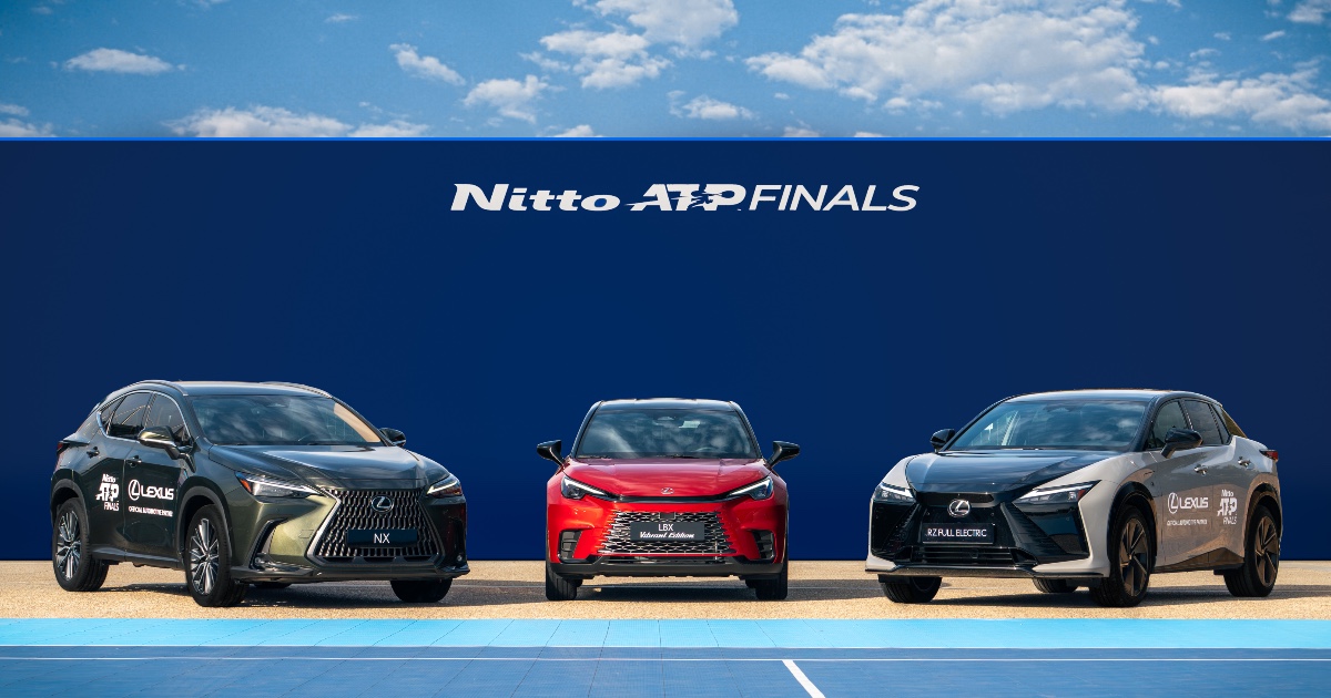 lexus insieme all8217atp tour fino al 2028 e8217 official automotive partner alle finals di torino