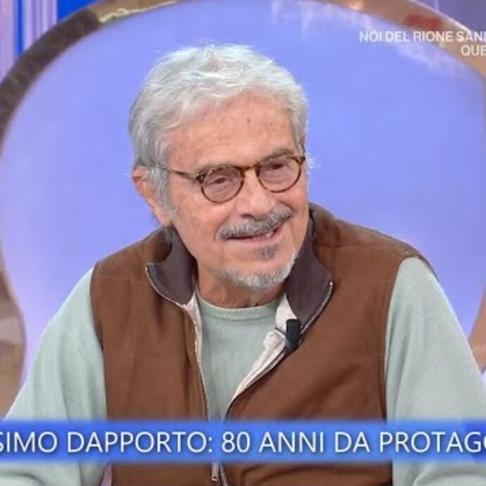 A 21 anni trovai una lettera e scoprii di avere una sorella. L’ho buttata in faccia a mio padre e gli ho detto: ‘Vergognati”: la storia di Massimo Dapporto