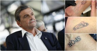 Calenda si è fatto tatuare il simbolo dell’Ucraina: “Per la vita”. Dalla “A” allo squalo: gli altri disegni sul corpo