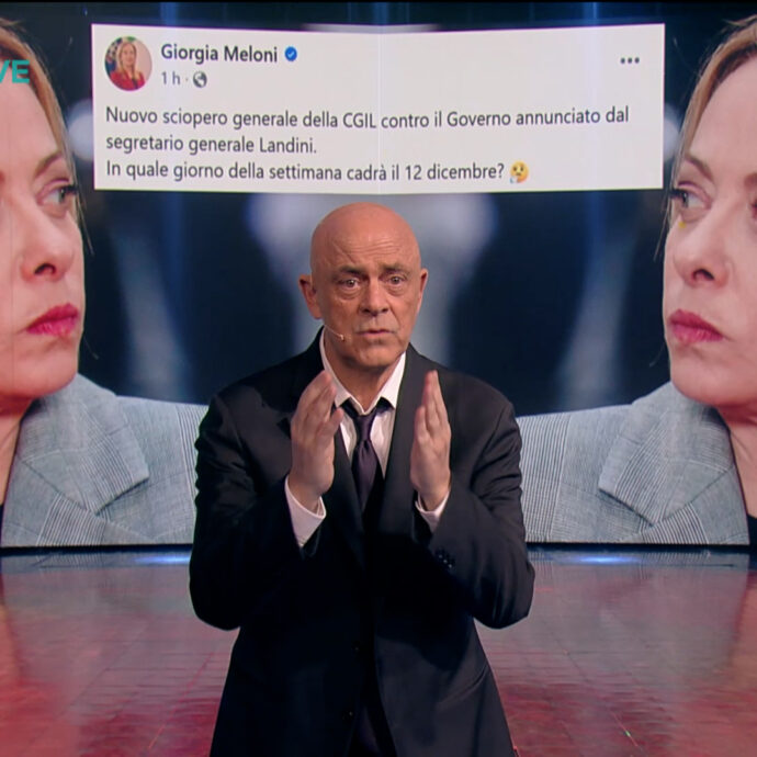 “I politici lavorano due giorni a settimana, sono più vicini ai disoccupati”: l’ironia tagliente di Crozza su parlamentari e campagne elettorali