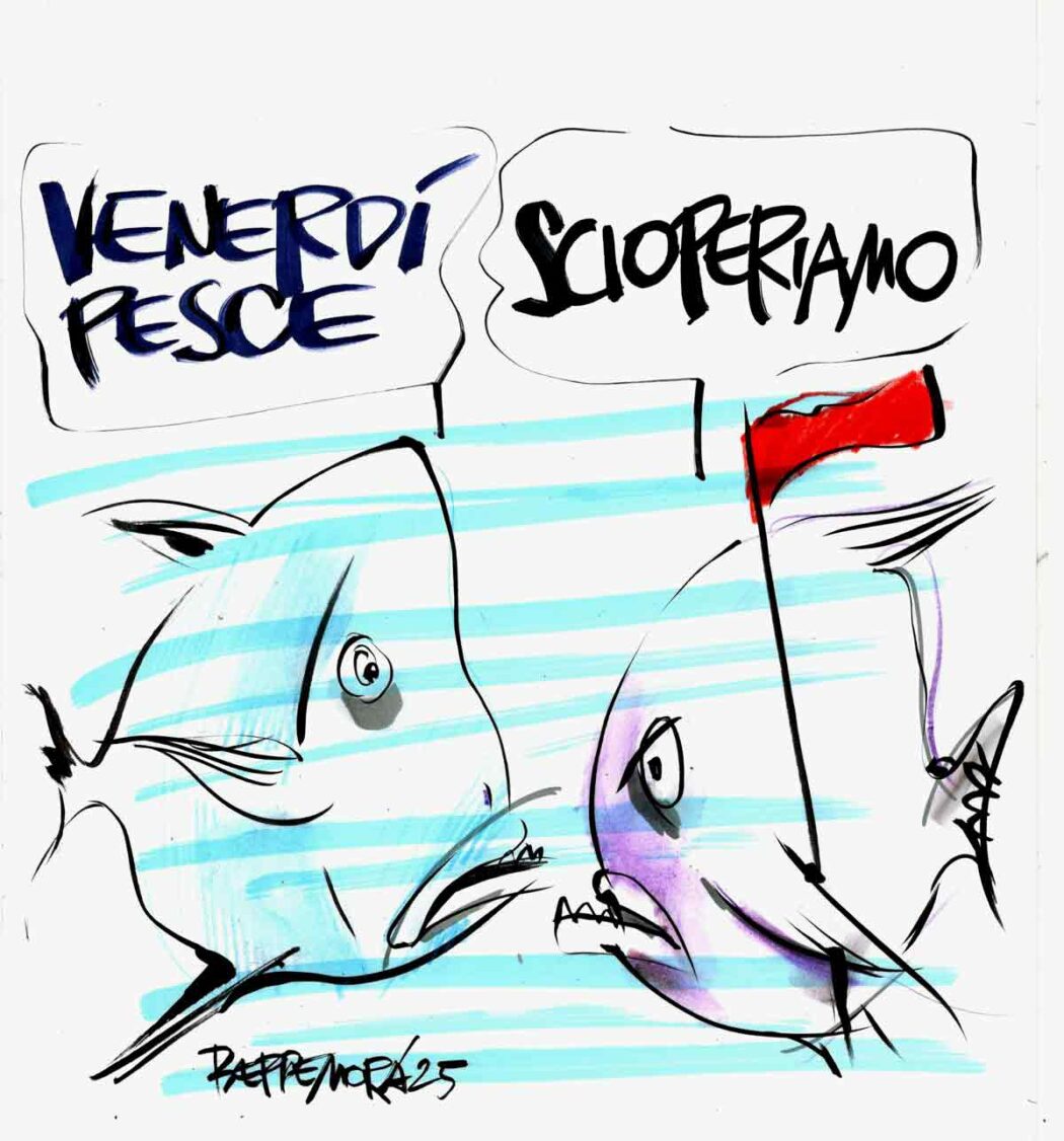 La vignetta di Beppe Mora