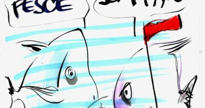 Copertina di La vignetta di Beppe Mora